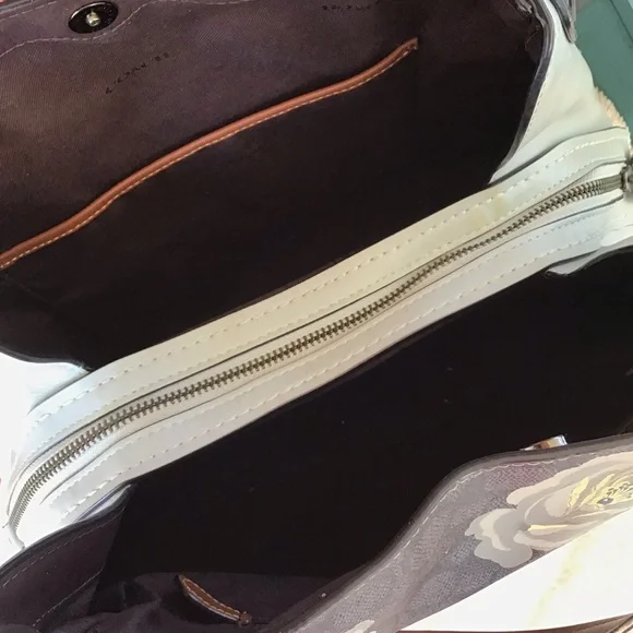 Coach Edie Rose floral shoulder bag - Picture 11 of 16